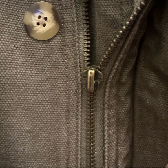 Vintage Abercrombie & Fitch Men’s Canvas Chore Coat Adirondack Trail Parka Large - Picture 13 of 14